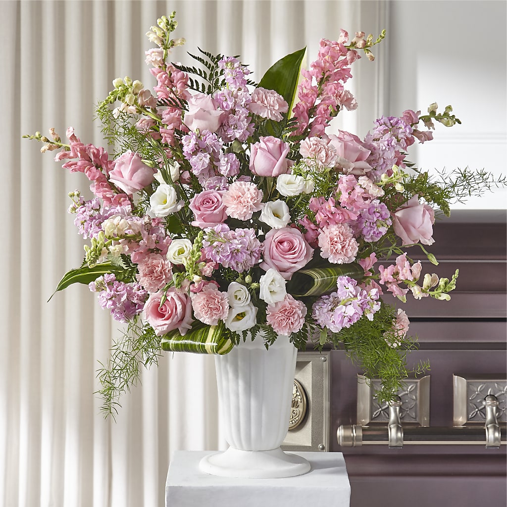 Divine Comfort Arrangement – FARFANS FLOWERS & DECORATIONS LLC, Frederick MD