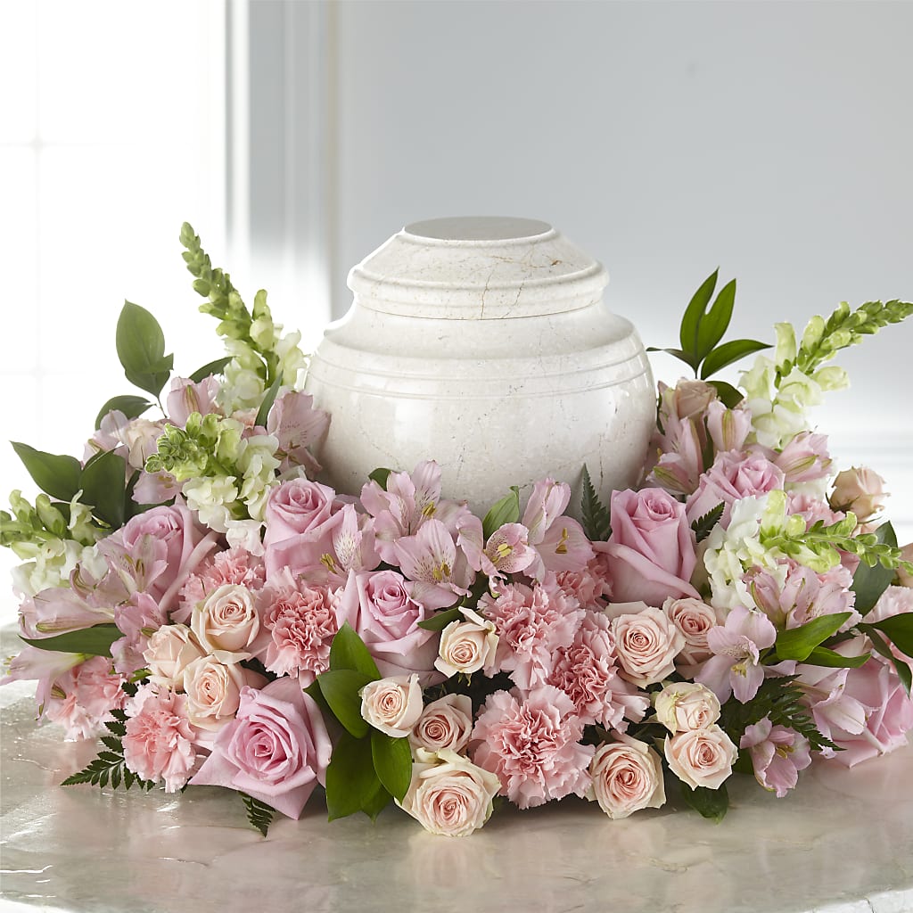 Blooms of Hope Cremation Adornment – FARFANS FLOWERS & DECORATIONS LLC, Frederick MD