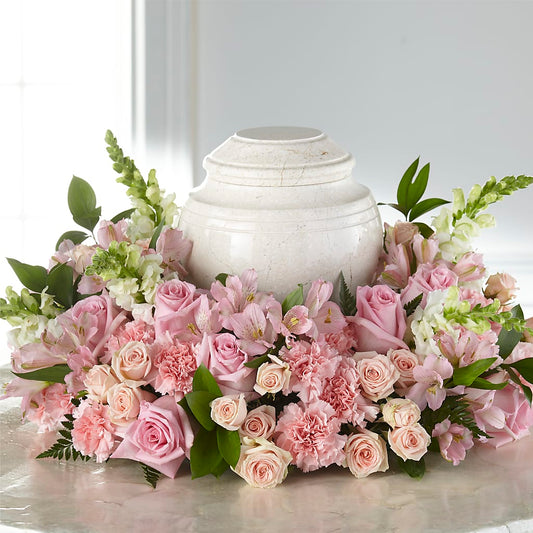 Blooms of Hope Cremation Adornment – FARFANS FLOWERS & DECORATIONS LLC, Frederick MD
