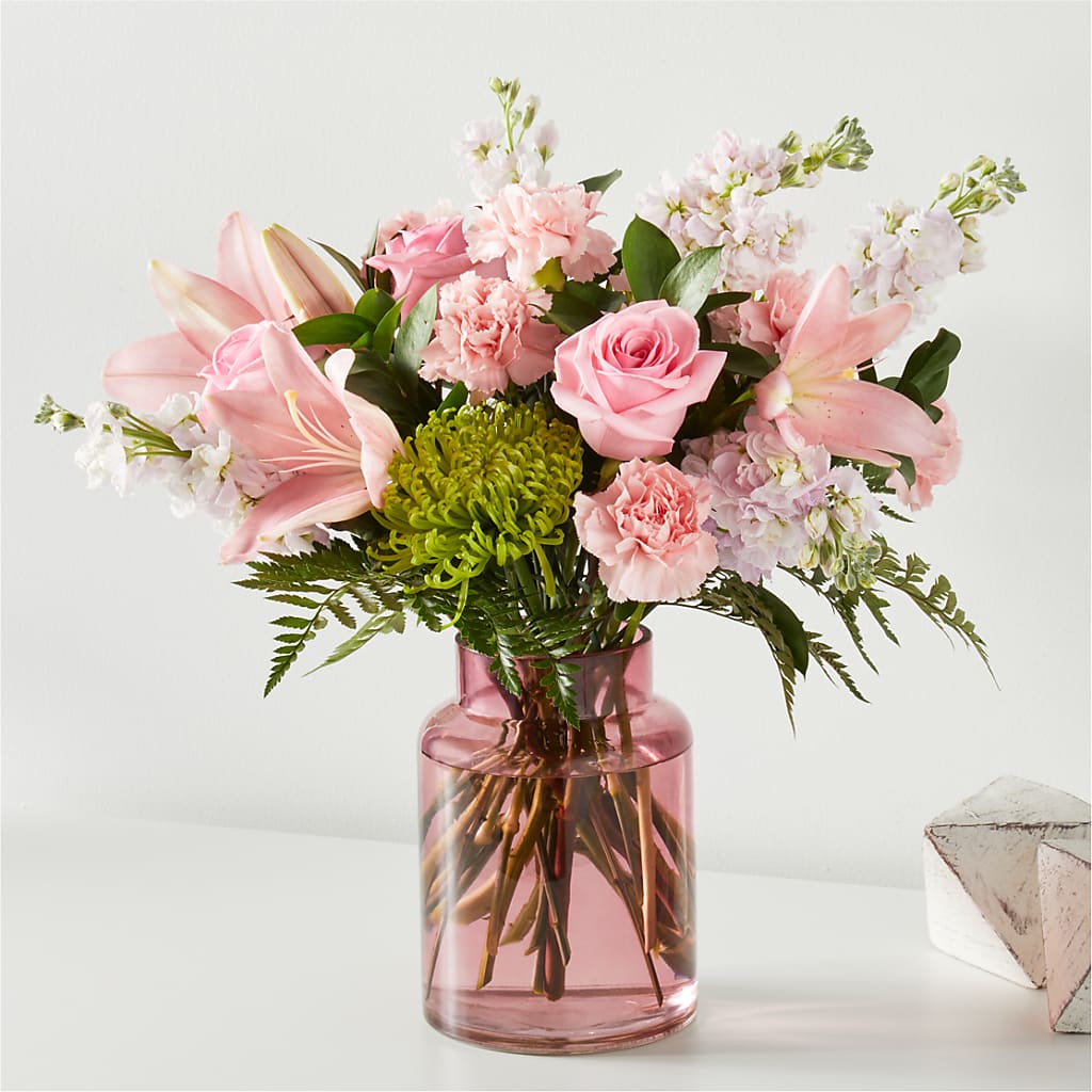 Pretty in Pink Bouquet – FARFANS FLOWERS & DECORATIONS LLC, Frederick MD