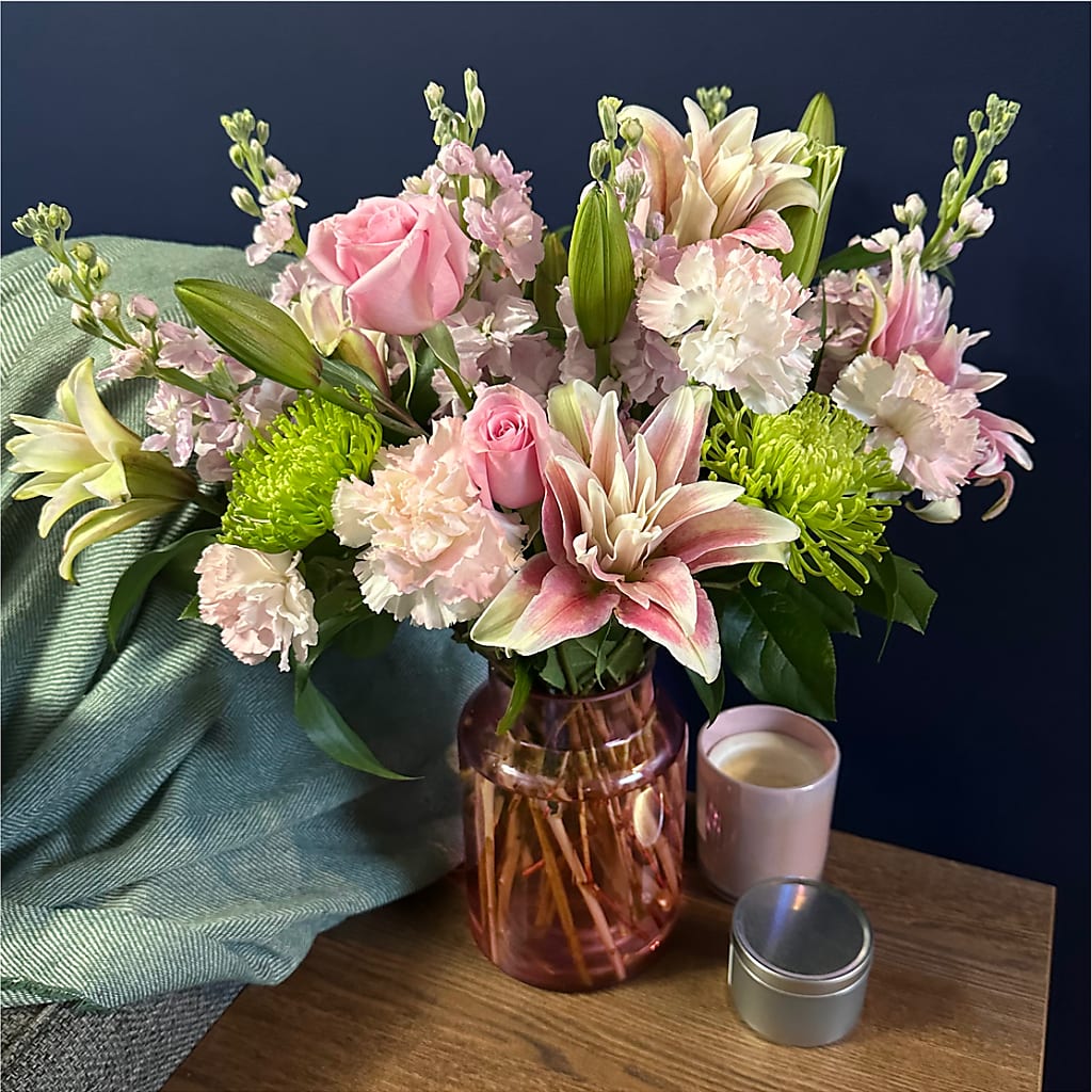 Pretty in Pink Bouquet – FARFANS FLOWERS & DECORATIONS LLC, Frederick MD