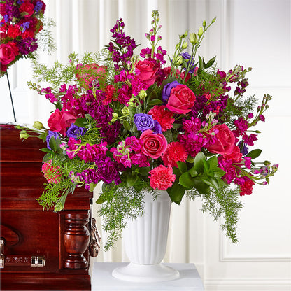 Eternal Day Arrangement – FARFANS FLOWERS & DECORATIONS LLC, Frederick MD