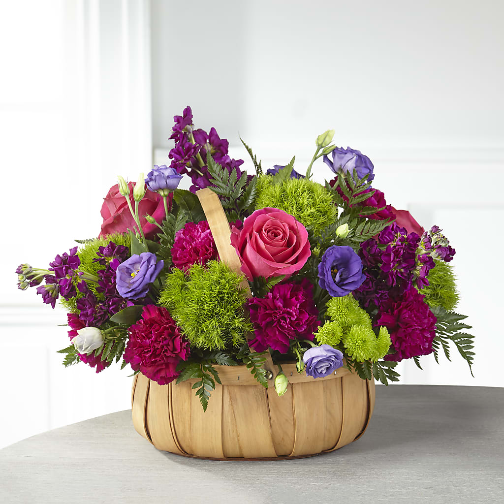 Serene Sanctuary Basket – FARFANS FLOWERS & DECORATIONS LLC, Frederick MD