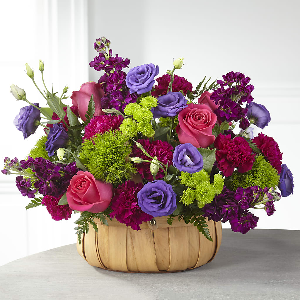 Serene Sanctuary Basket – FARFANS FLOWERS & DECORATIONS LLC, Frederick MD