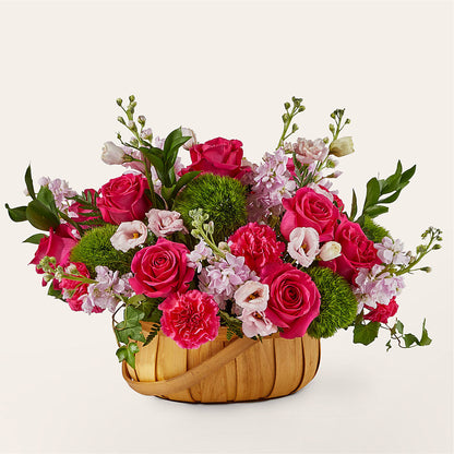 Radiance in Bloom Basket – FARFANS FLOWERS & DECORATIONS LLC, Frederick MD