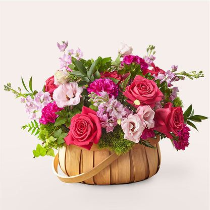 Radiance in Bloom Basket – FARFANS FLOWERS & DECORATIONS LLC, Frederick MD