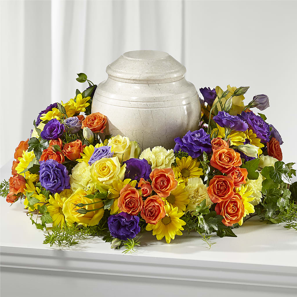 Blossoms of Remembrance Cremation Adornment – FARFANS FLOWERS & DECORATIONS LLC, Frederick MD