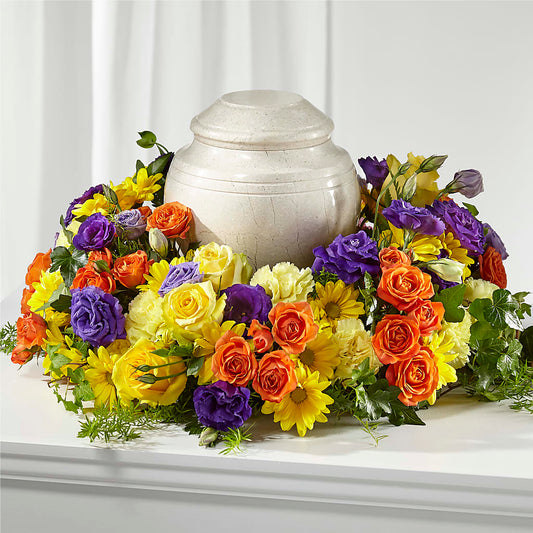 Blossoms of Remembrance Cremation Adornment – FARFANS FLOWERS & DECORATIONS LLC, Frederick MD