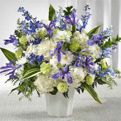 Soft Serenity Floor Basket – FARFANS FLOWERS & DECORATIONS LLC, Frederick MD