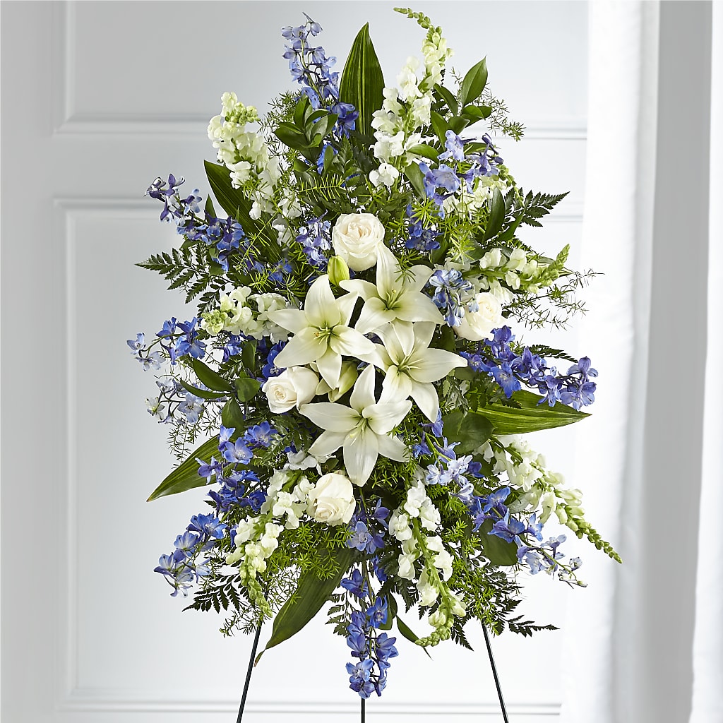 Faithful Friend Standing Spray – FARFANS FLOWERS & DECORATIONS LLC, Frederick MD