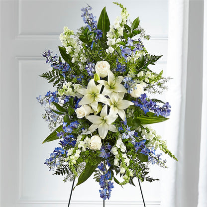 Faithful Friend Standing Spray – FARFANS FLOWERS & DECORATIONS LLC, Frederick MD