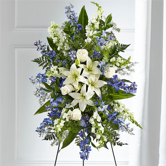Faithful Friend Standing Spray – FARFANS FLOWERS & DECORATIONS LLC, Frederick MD