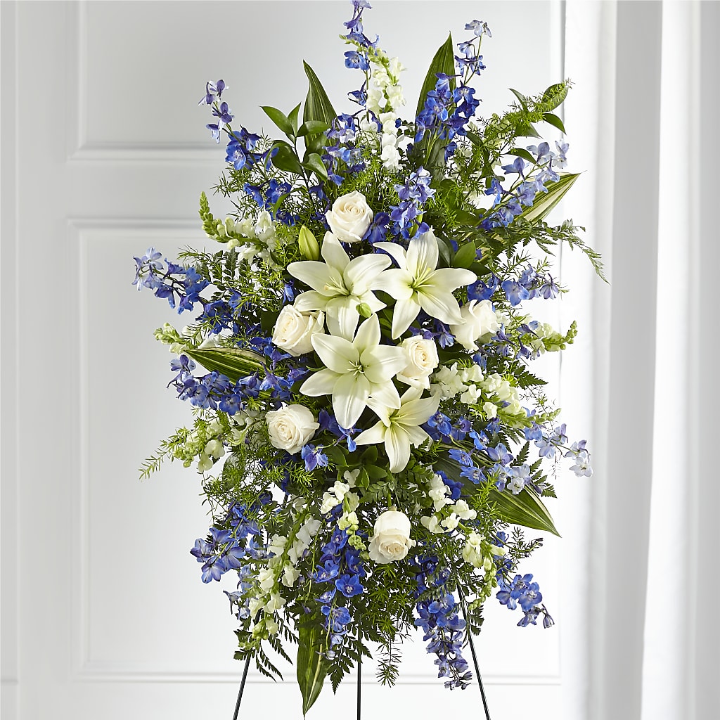 Faithful Friend Standing Spray – FARFANS FLOWERS & DECORATIONS LLC, Frederick MD