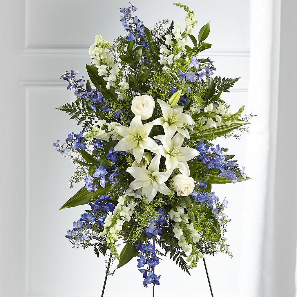 Faithful Friend Standing Spray – FARFANS FLOWERS & DECORATIONS LLC, Frederick MD