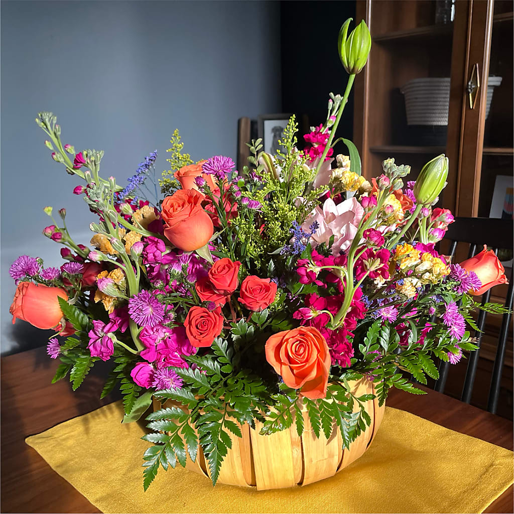 Garden of Life Basket – FARFANS FLOWERS & DECORATIONS LLC, Frederick MD