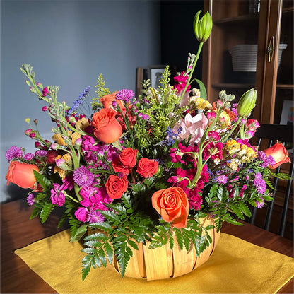 Garden of Life Basket – FARFANS FLOWERS & DECORATIONS LLC, Frederick MD