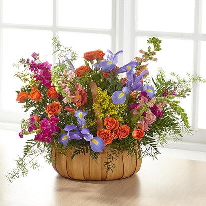 Garden of Life Basket – FARFANS FLOWERS & DECORATIONS LLC, Frederick MD