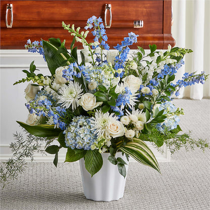 Everlasting Memories Floor Basket – FARFANS FLOWERS & DECORATIONS LLC, Frederick MD