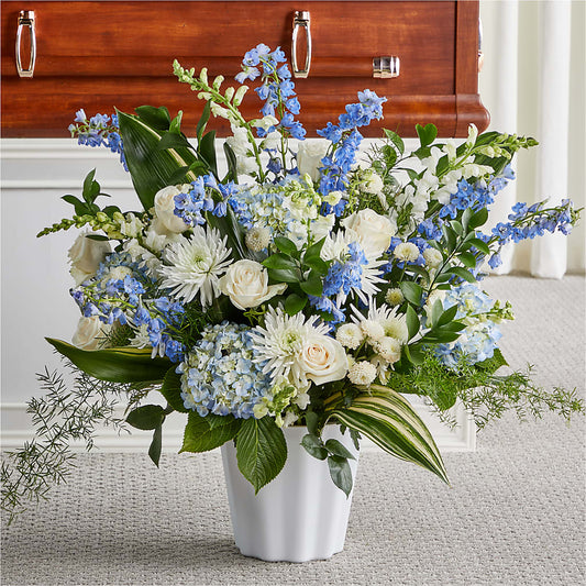 Everlasting Memories Floor Basket – FARFANS FLOWERS & DECORATIONS LLC, Frederick MD