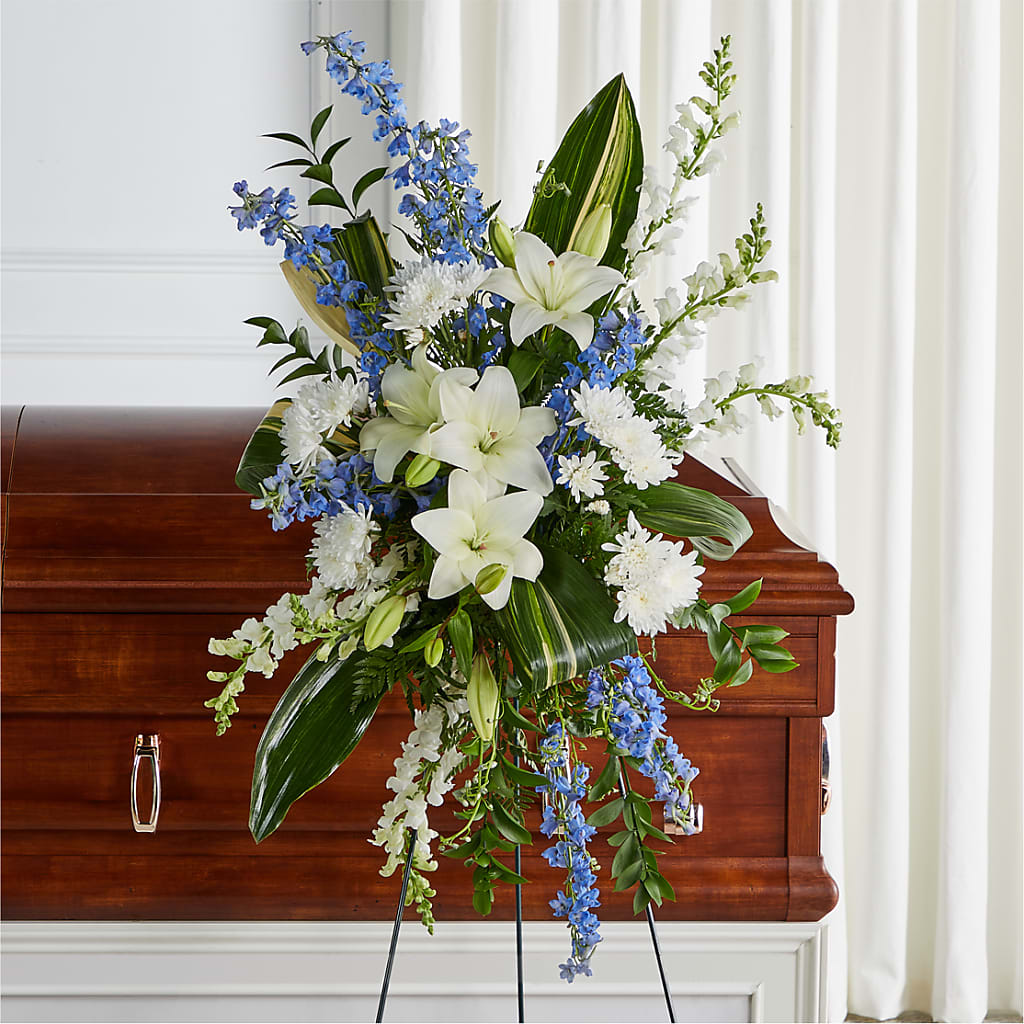 Eternal Impressions Standing Spray – FARFANS FLOWERS & DECORATIONS LLC, Frederick MD