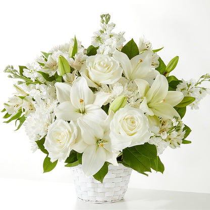 Peaceful Reflections Arrangement – FARFANS FLOWERS & DECORATIONS LLC, Frederick MD