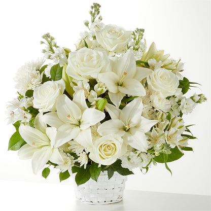 Peaceful Reflections Arrangement – FARFANS FLOWERS & DECORATIONS LLC, Frederick MD