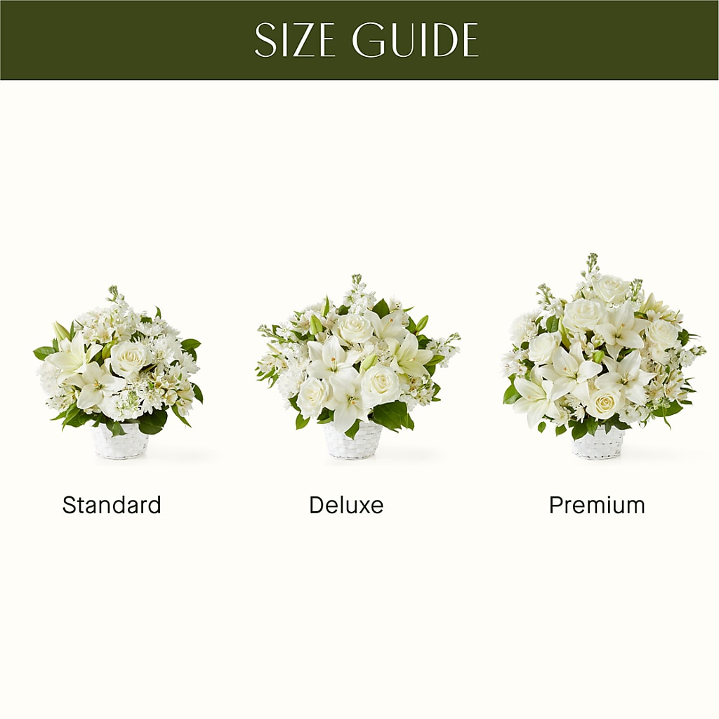 Peaceful Reflections Arrangement – FARFANS FLOWERS & DECORATIONS LLC, Frederick MD