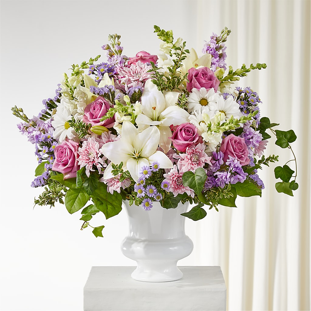 Remarkable Life Urn Arrangement – FARFANS FLOWERS & DECORATIONS LLC, Frederick MD