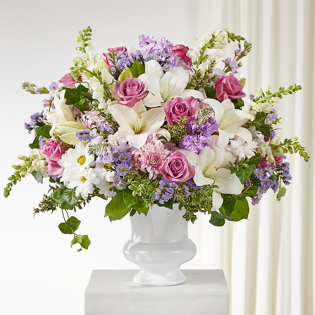 Remarkable Life Urn Arrangement – FARFANS FLOWERS & DECORATIONS LLC, Frederick MD