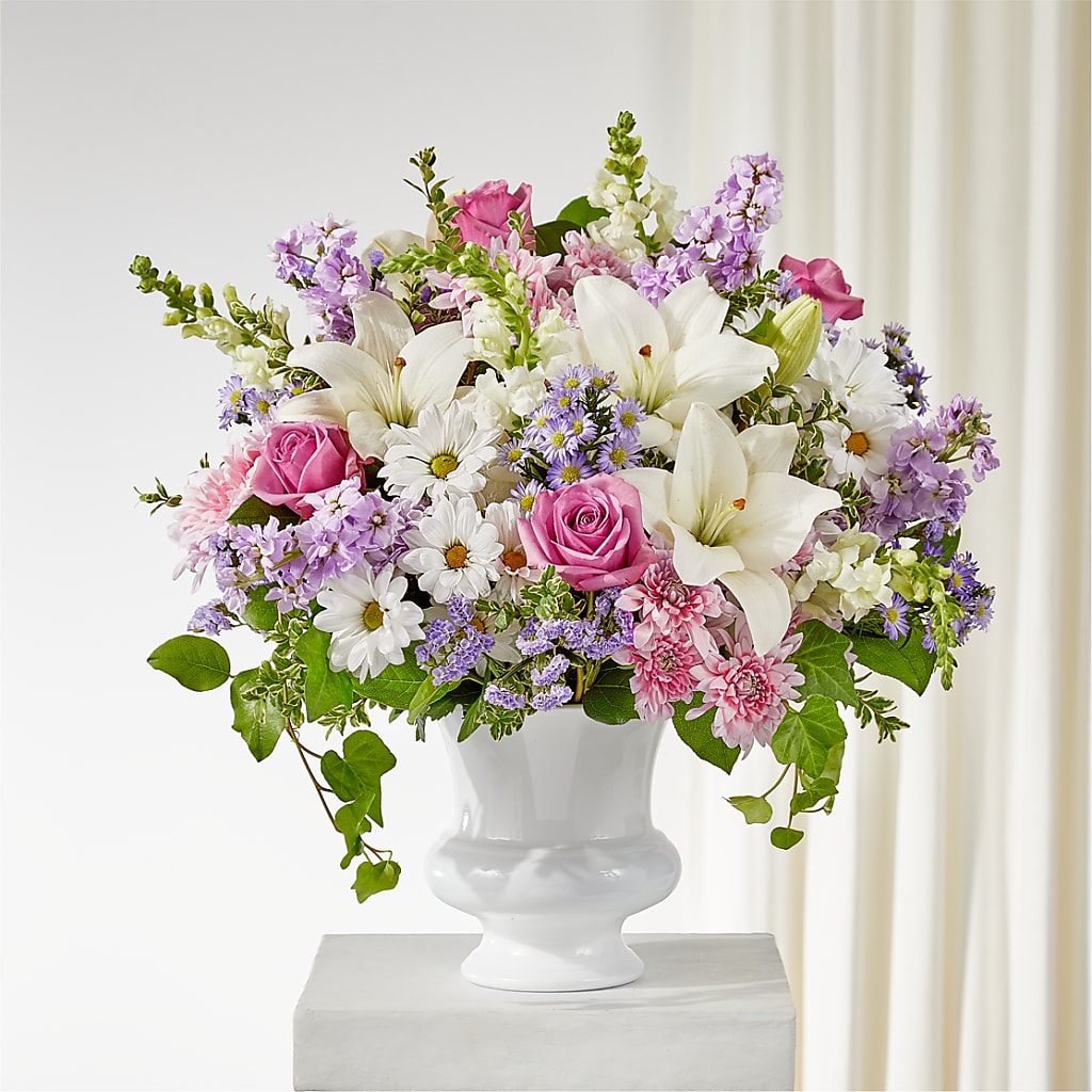 Remarkable Life Urn Arrangement – FARFANS FLOWERS & DECORATIONS LLC, Frederick MD