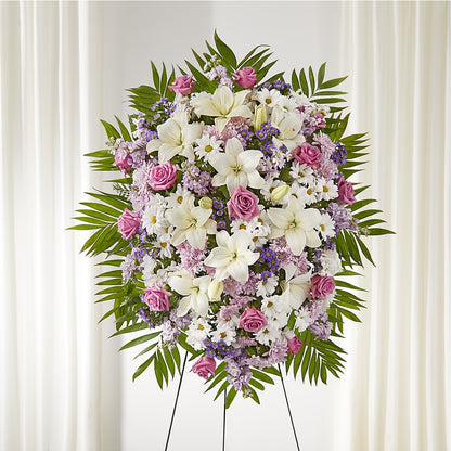 Surrounded by Love Standing Spray – FARFANS FLOWERS & DECORATIONS LLC, Frederick MD