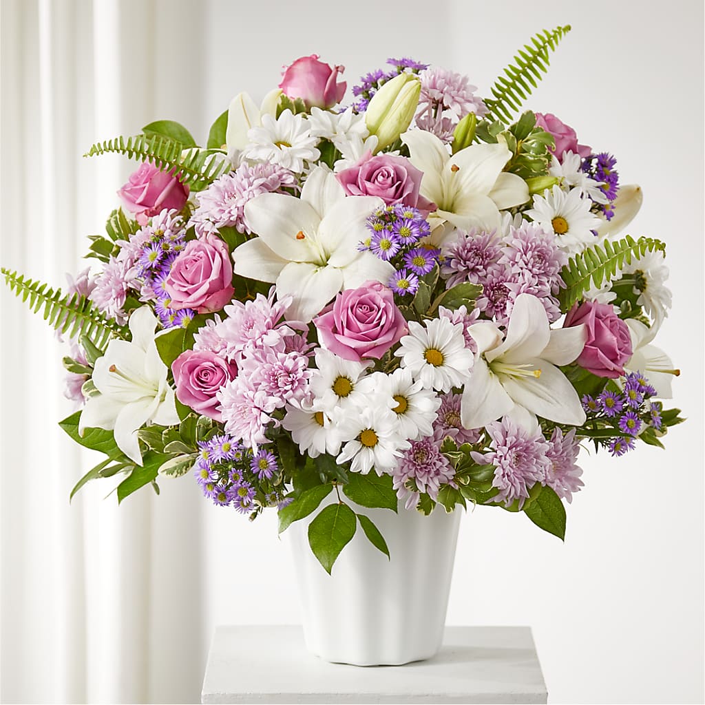 Warmest Thoughts Tabletop Basket – FARFANS FLOWERS & DECORATIONS LLC, Frederick MD