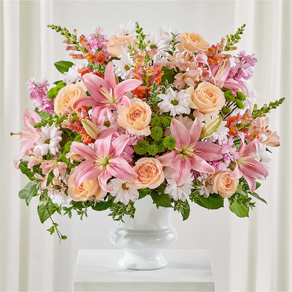 Heartfelt Gesture Urn Arrangement – FARFANS FLOWERS & DECORATIONS LLC, Frederick MD