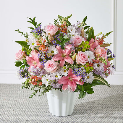 Abundant Compassion Floor Basket – FARFANS FLOWERS & DECORATIONS LLC, Frederick MD