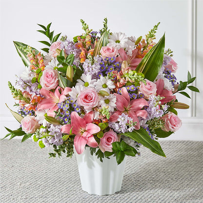 Abundant Compassion Floor Basket – FARFANS FLOWERS & DECORATIONS LLC, Frederick MD