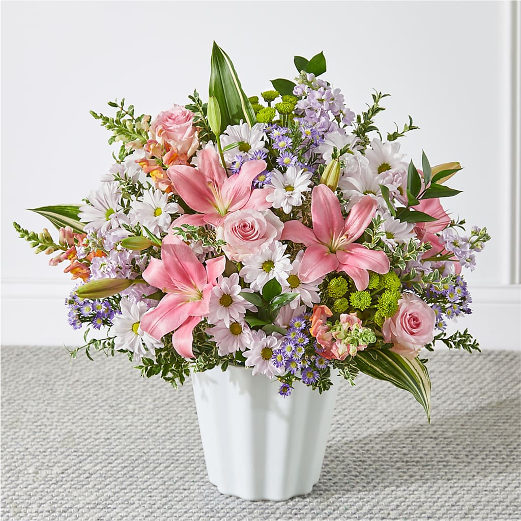 Abundant Compassion Floor Basket – FARFANS FLOWERS & DECORATIONS LLC, Frederick MD