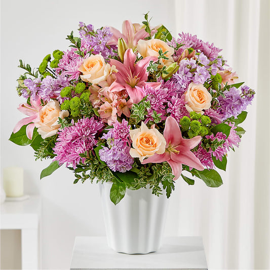 Supportive Embrace Tabletop Basket – FARFANS FLOWERS & DECORATIONS LLC, Frederick MD