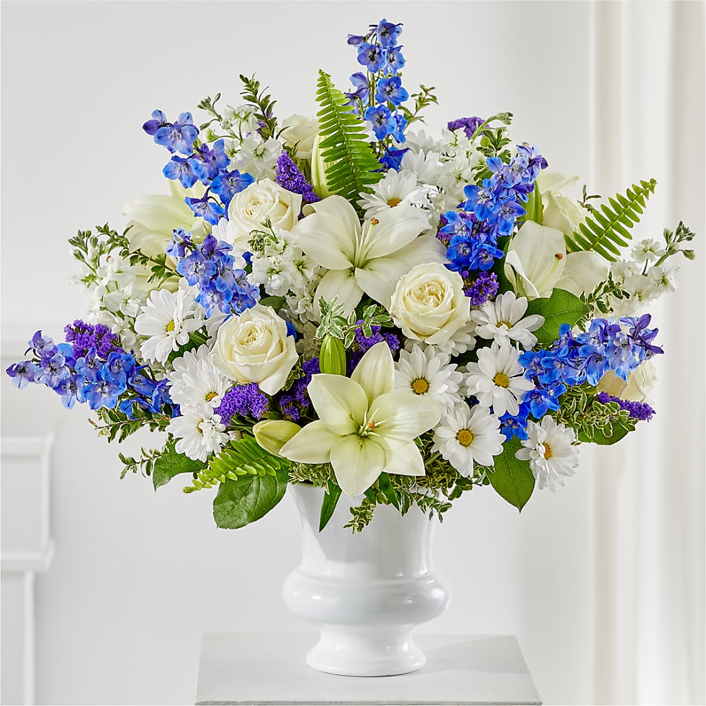 Expressions of Hope Urn Arrangement – FARFANS FLOWERS & DECORATIONS LLC, Frederick MD