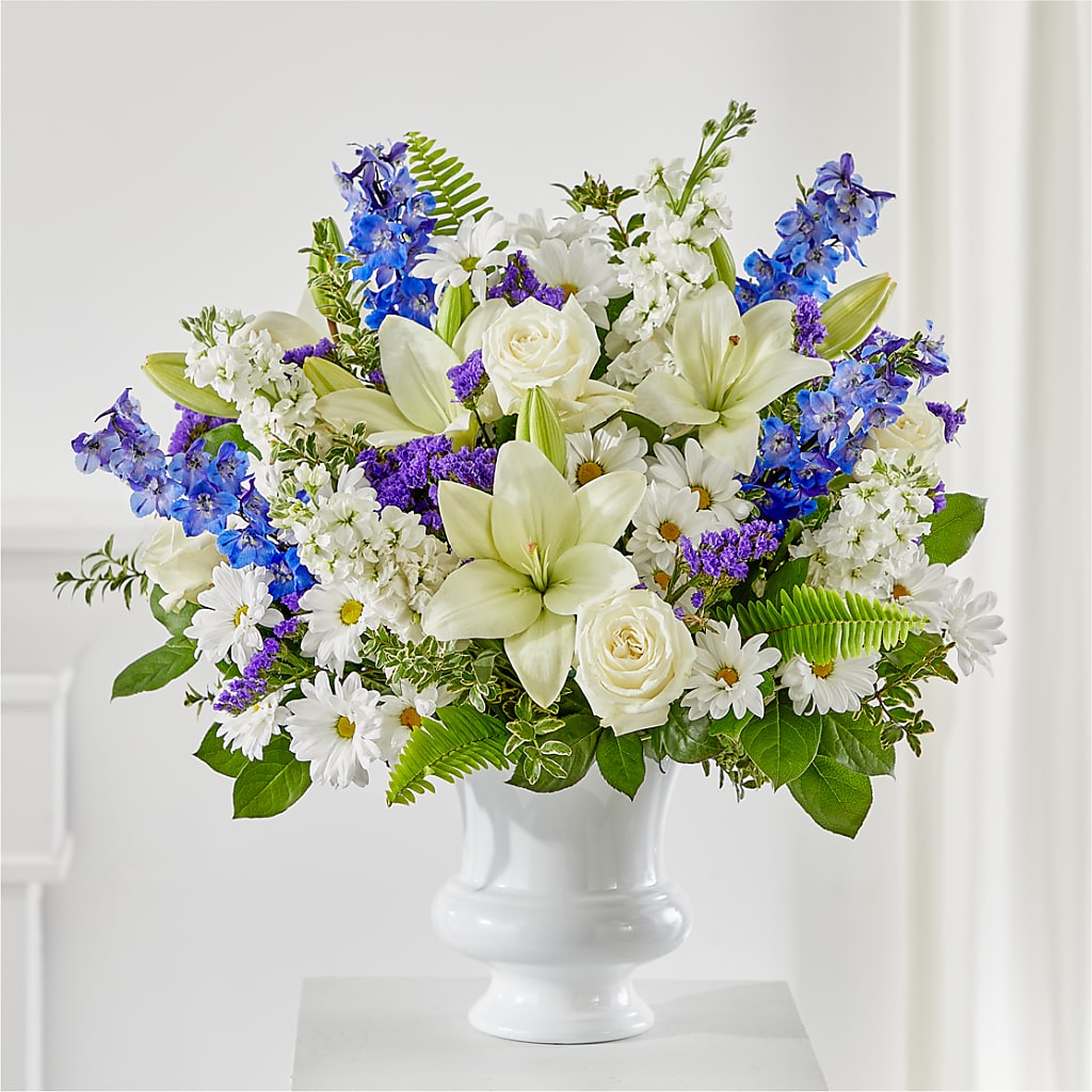 Expressions of Hope Urn Arrangement – FARFANS FLOWERS & DECORATIONS LLC, Frederick MD