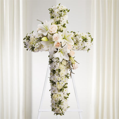 Spiritual Guidance Standing Spray – FARFANS FLOWERS & DECORATIONS LLC, Frederick MD