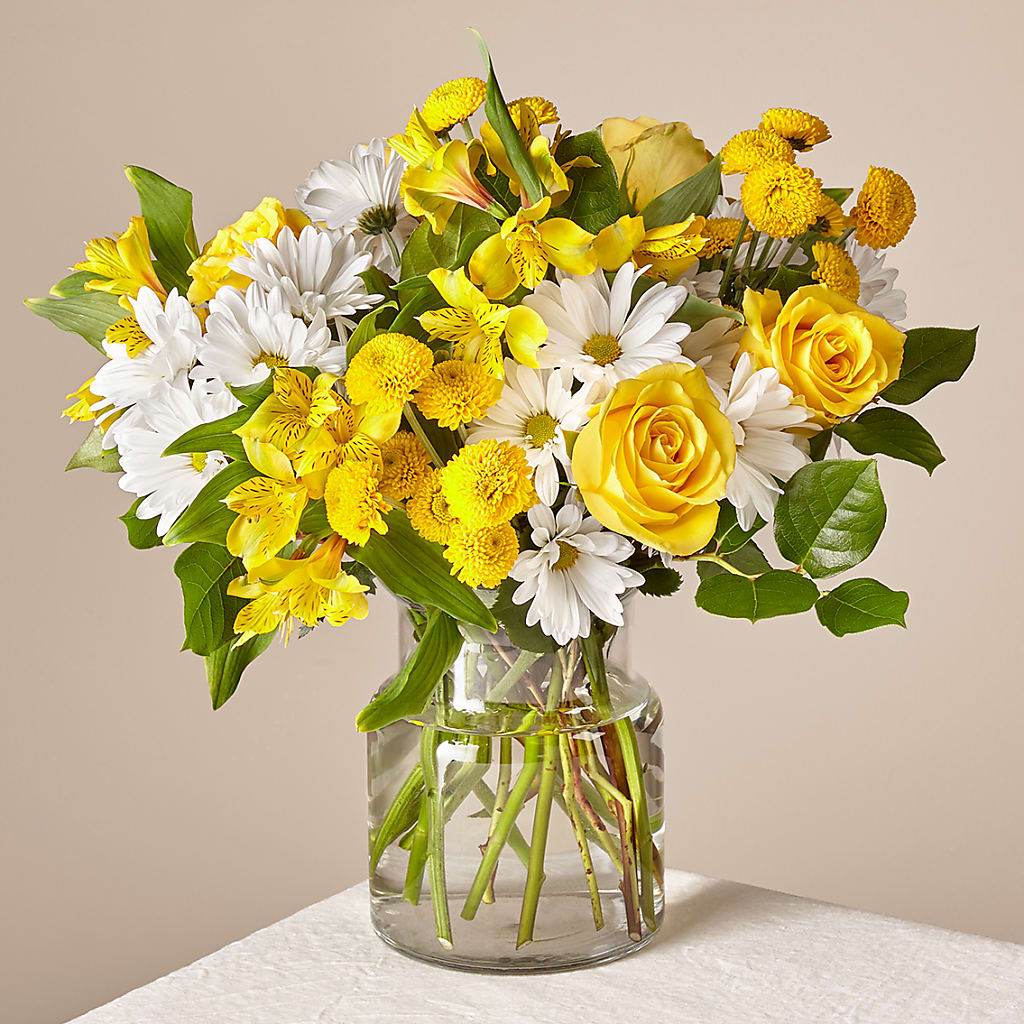 Sunny Sentiments Bouquet – FARFANS FLOWERS & DECORATIONS LLC, Frederick MD