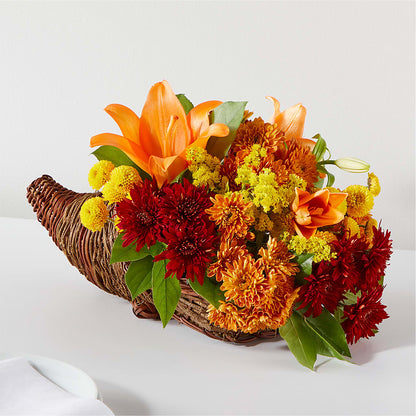 Bouquet of Blessings Cornucopia – FARFANS FLOWERS & DECORATIONS LLC, Frederick MD