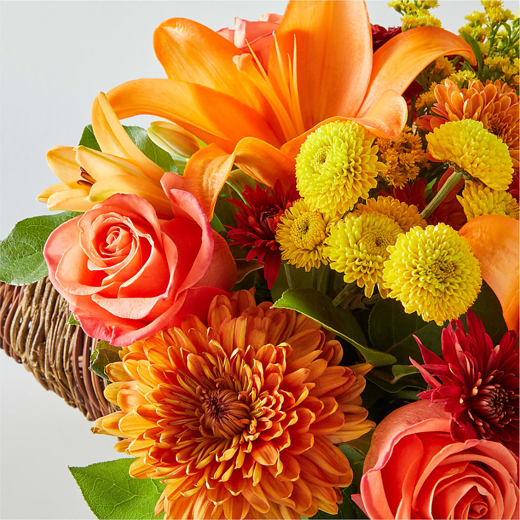 Bouquet of Blessings Cornucopia – FARFANS FLOWERS & DECORATIONS LLC, Frederick MD