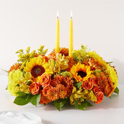 Autumn Harmony Centerpiece – FARFANS FLOWERS & DECORATIONS LLC, Frederick MD