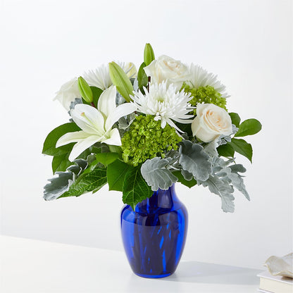 Snowy Dreams Bouquet – FARFANS FLOWERS & DECORATIONS LLC, Frederick MD