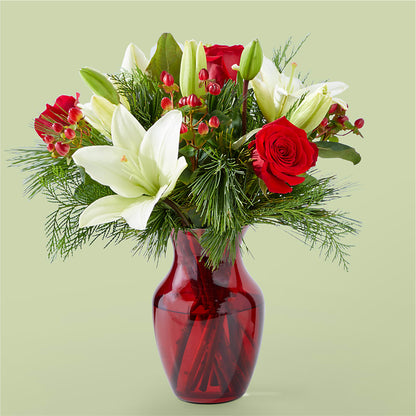 Evergreen Delight Bouquet – FARFANS FLOWERS & DECORATIONS LLC, Frederick MD