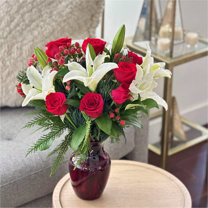Evergreen Delight Bouquet – FARFANS FLOWERS & DECORATIONS LLC, Frederick MD