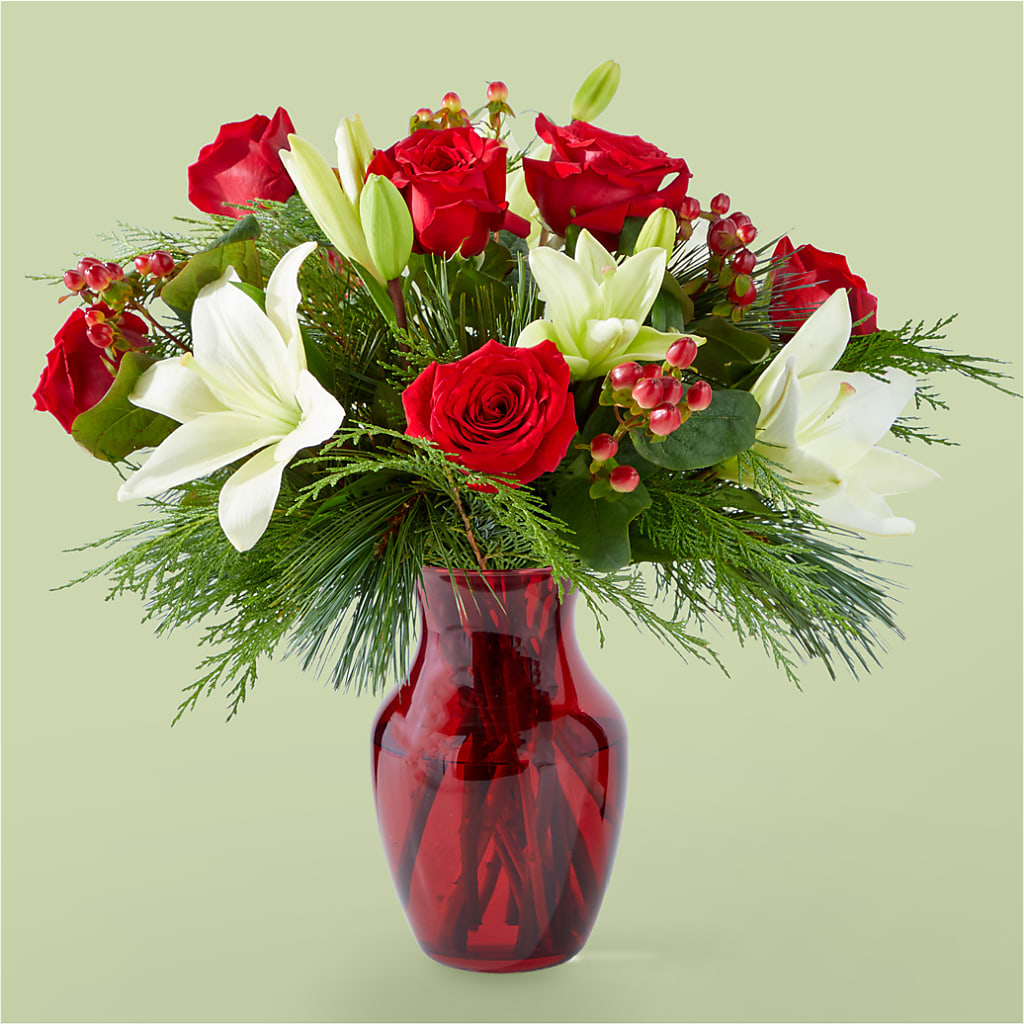Evergreen Delight Bouquet – FARFANS FLOWERS & DECORATIONS LLC, Frederick MD