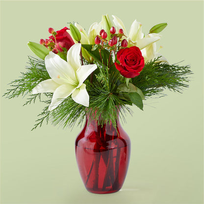 Evergreen Delight Bouquet – FARFANS FLOWERS & DECORATIONS LLC, Frederick MD