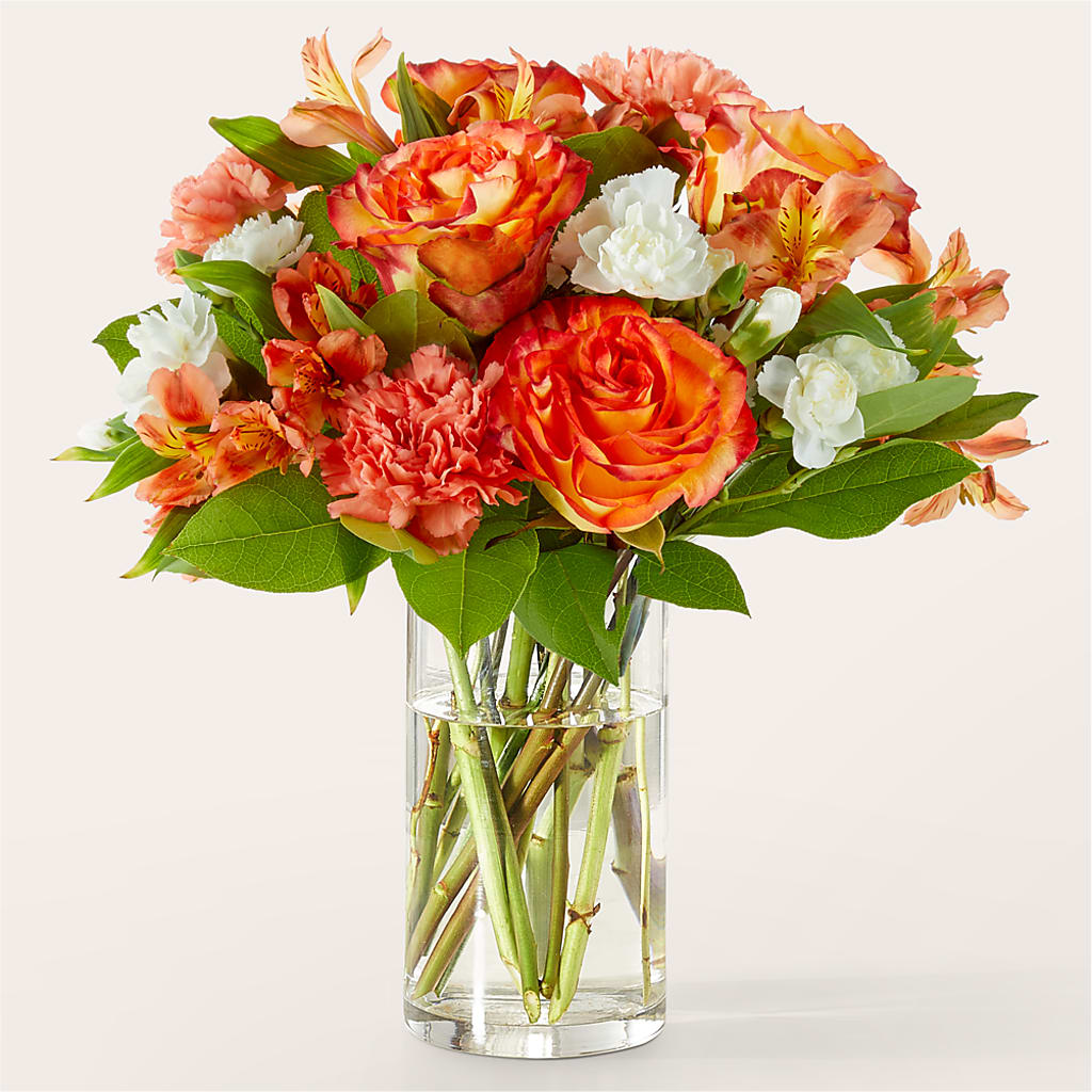 Apricot Glow Bouquet – FARFANS FLOWERS & DECORATIONS LLC, Frederick MD